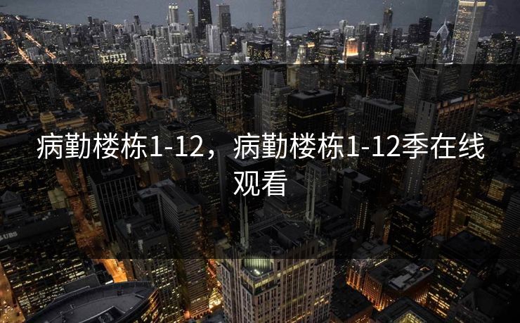 病勤楼栋1-12，病勤楼栋1-12季在线观看